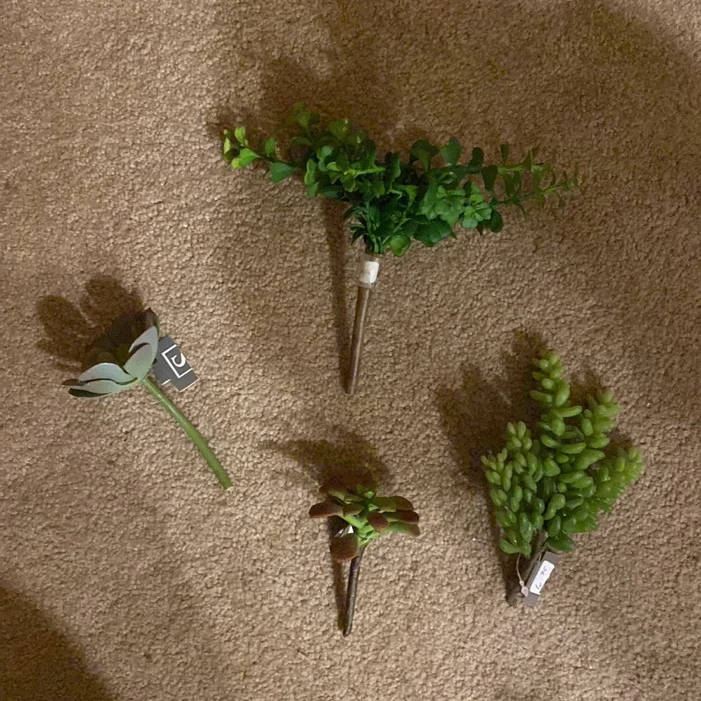 Faux Flower Succulents
